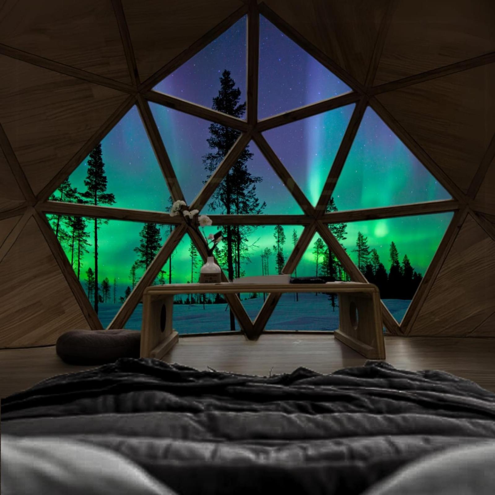 Villa Skog Aurora Igloos Kalix Exterior foto