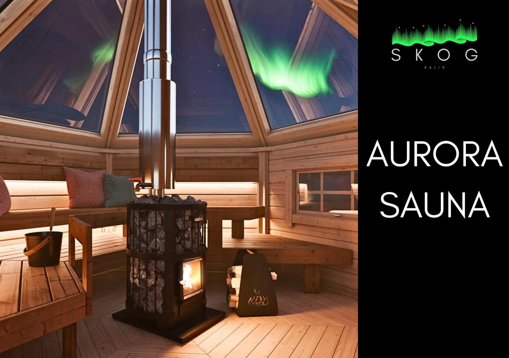 Villa Skog Aurora Igloos Kalix Exterior foto